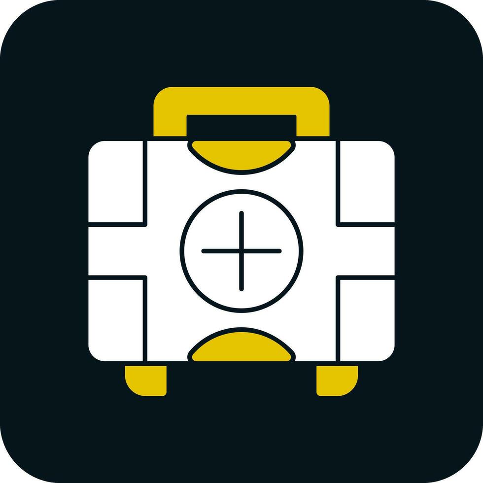 First aid kit Vector Icon Design