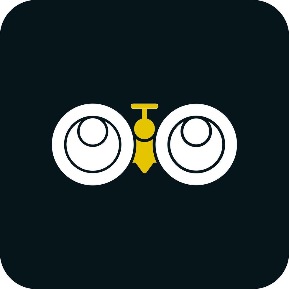 Binocular Vector Icon Design