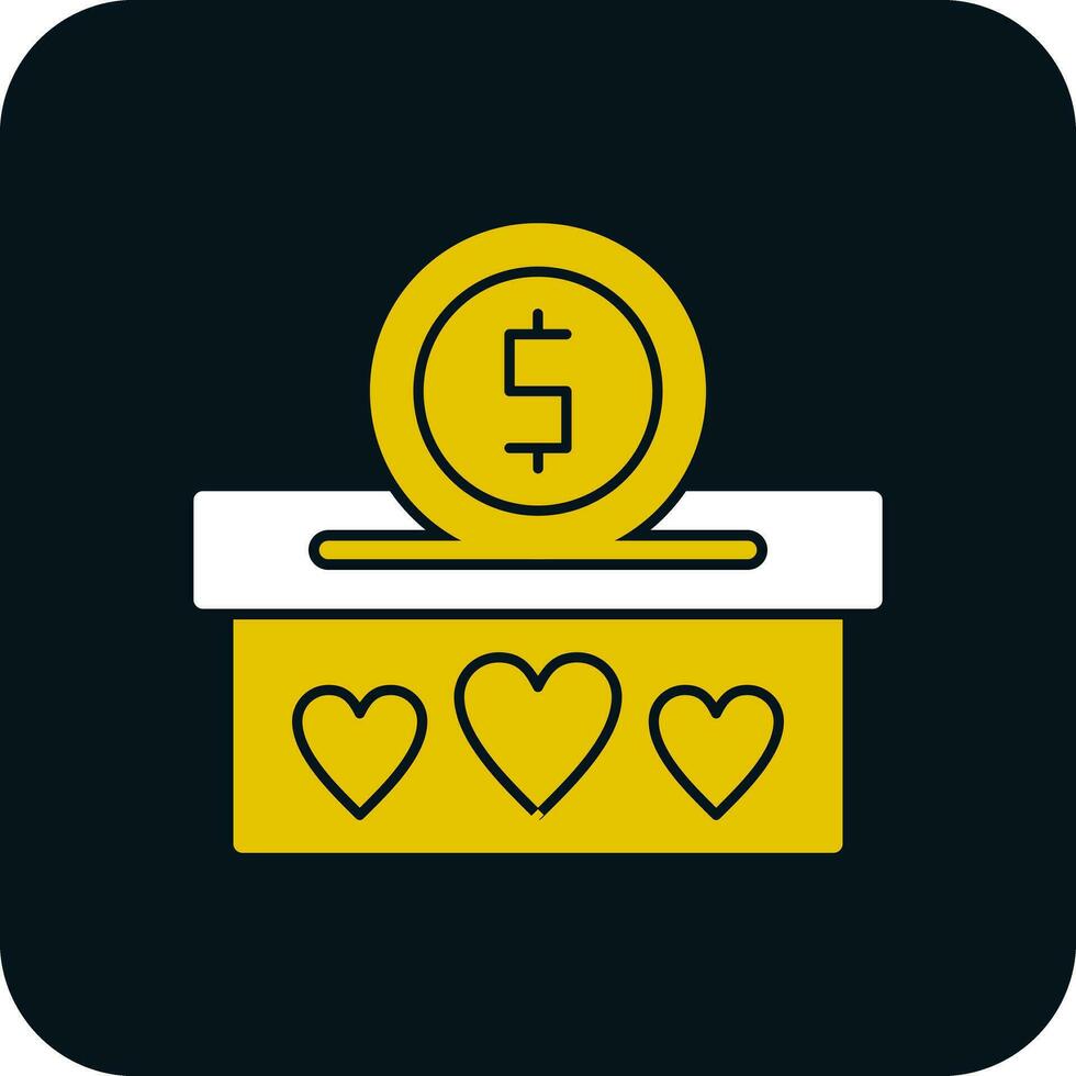 Donation Vector Icon Design