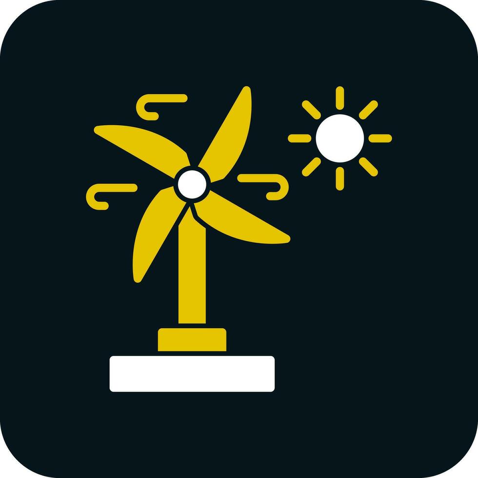 Wind energy Vector Icon Design