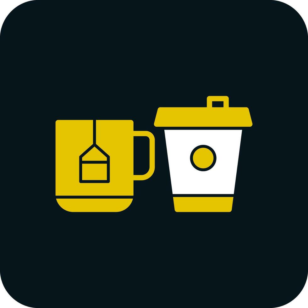 Cups Vector Icon Design