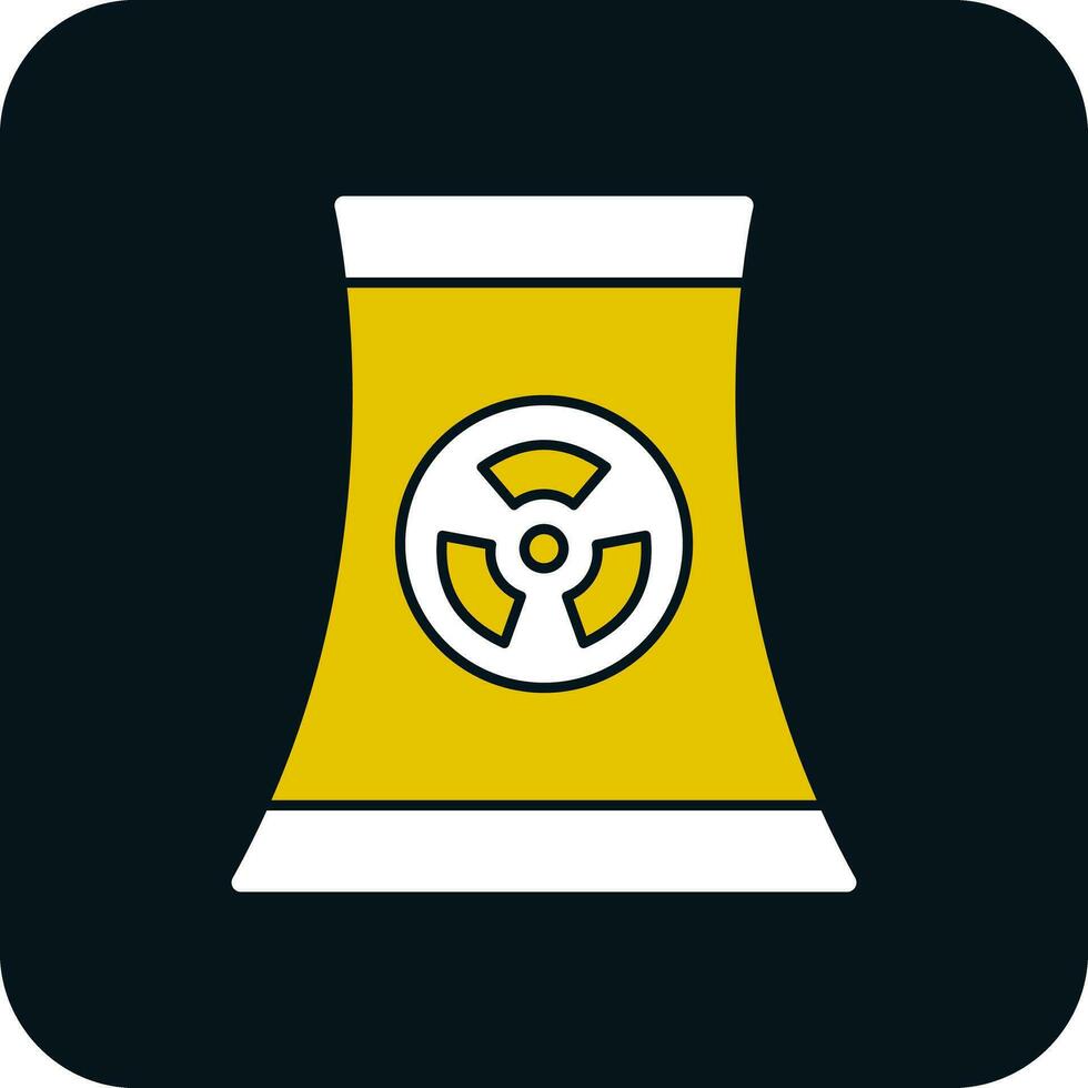 Nuclear Vector Icon Design