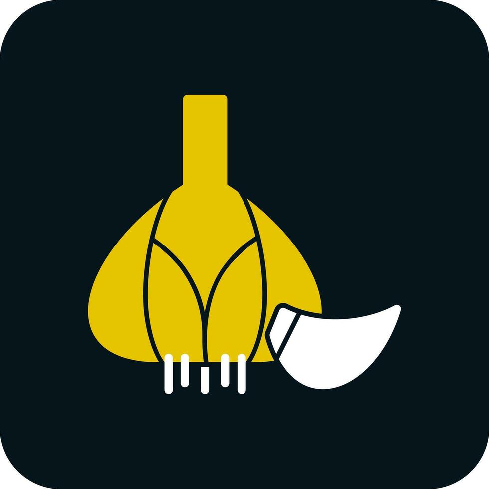 Garlic Vector Icon Design