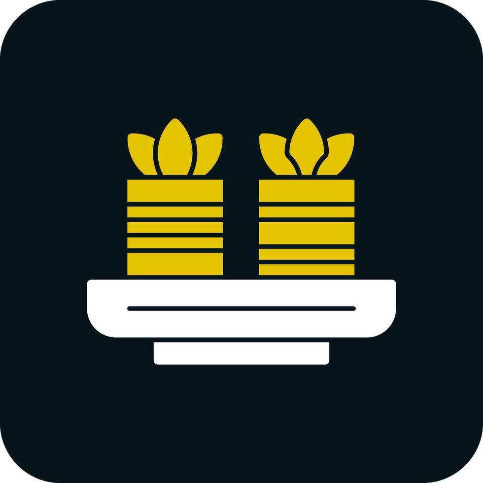 Khanom chan Vector Icon Design