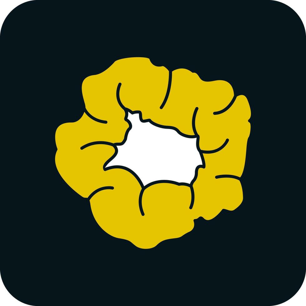 Scrunchie Vector Icon Design