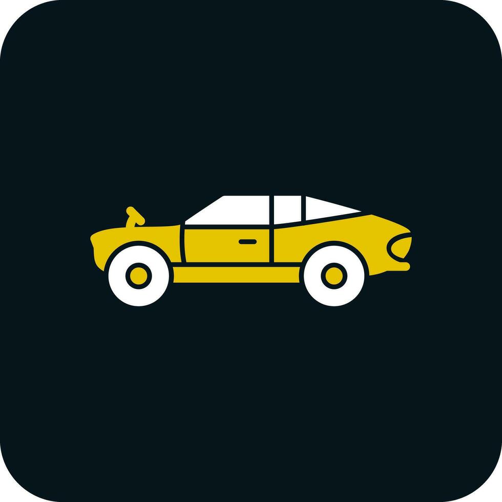 Old car Vector Icon Design