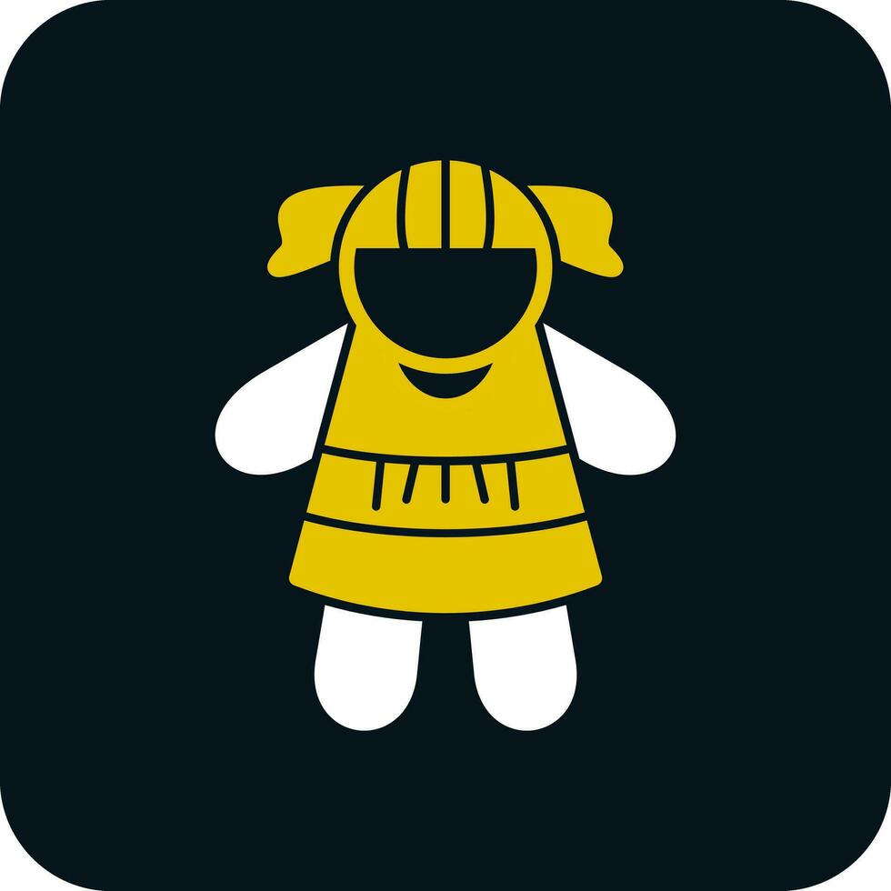 Doll Vector Icon Design