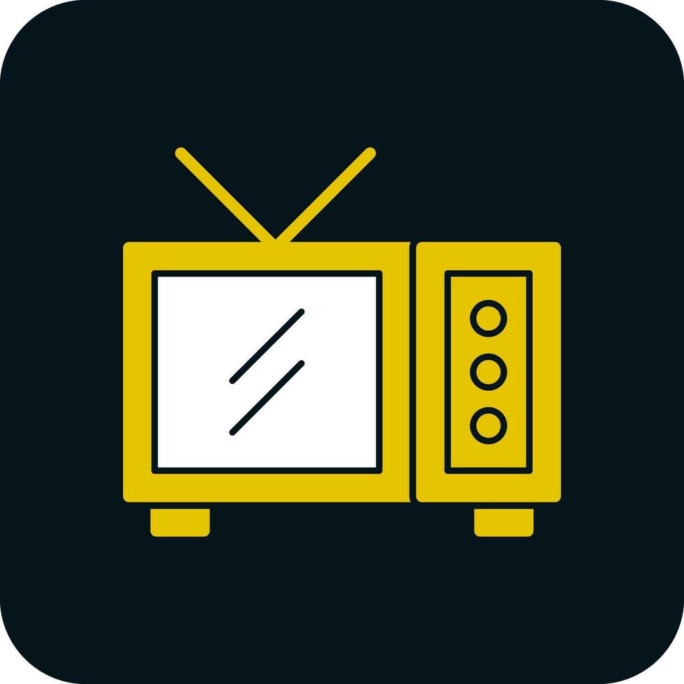 televisión vector icono diseño