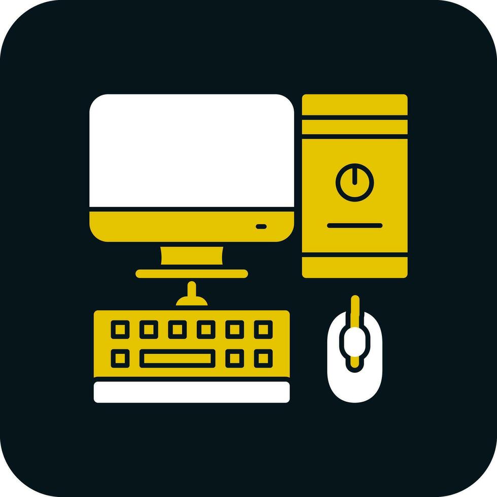 Computer Vector Icon Design