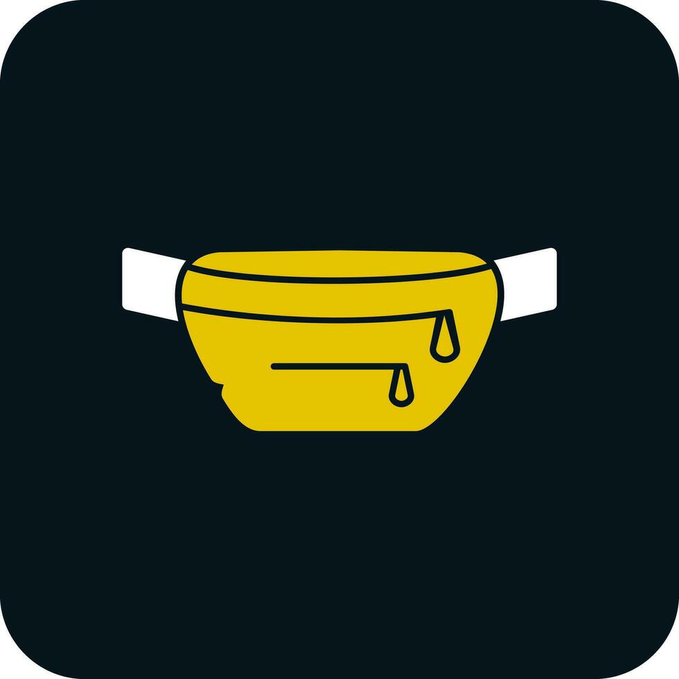 Fanny pack Vector Icon Design