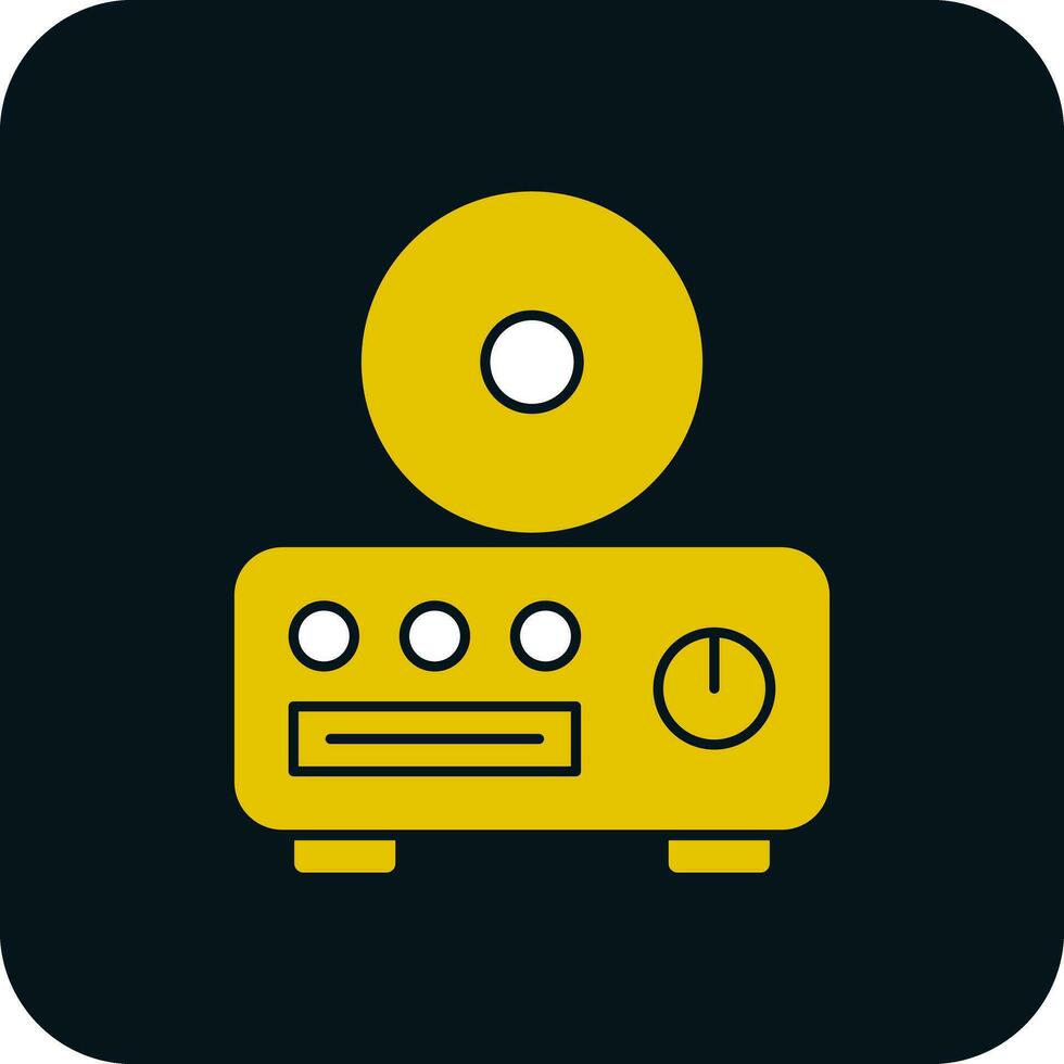 CD player Vector Icon Design