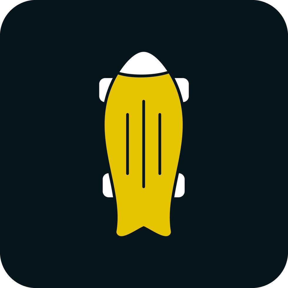 Skateboard Vector Icon Design