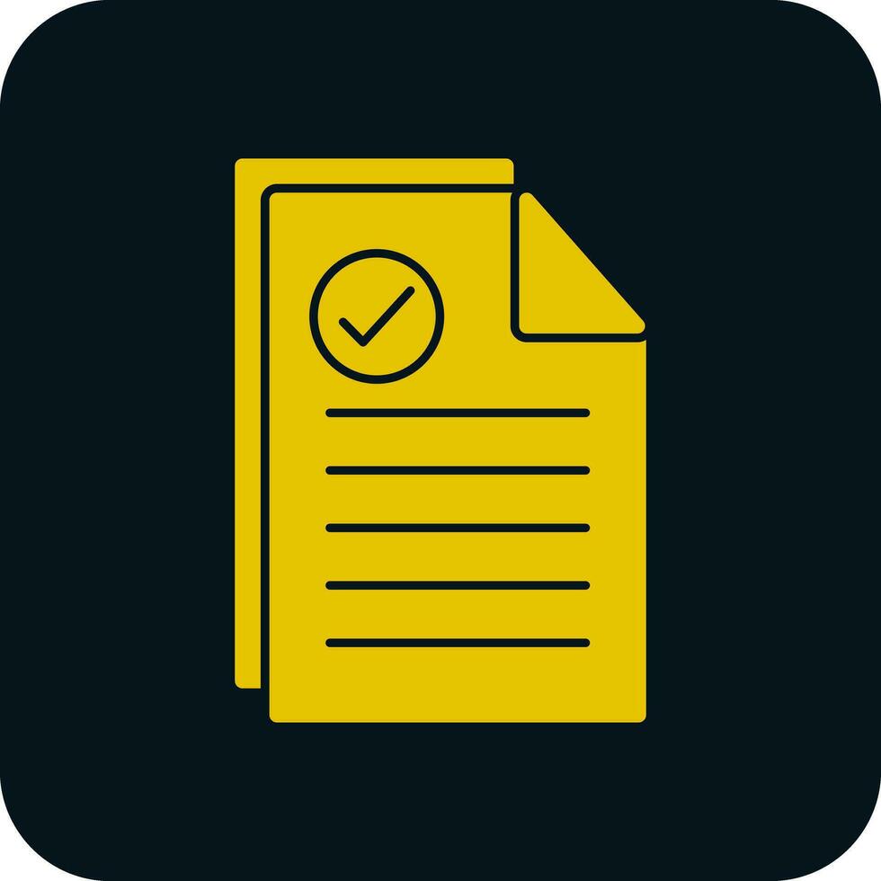 Document Vector Icon Design