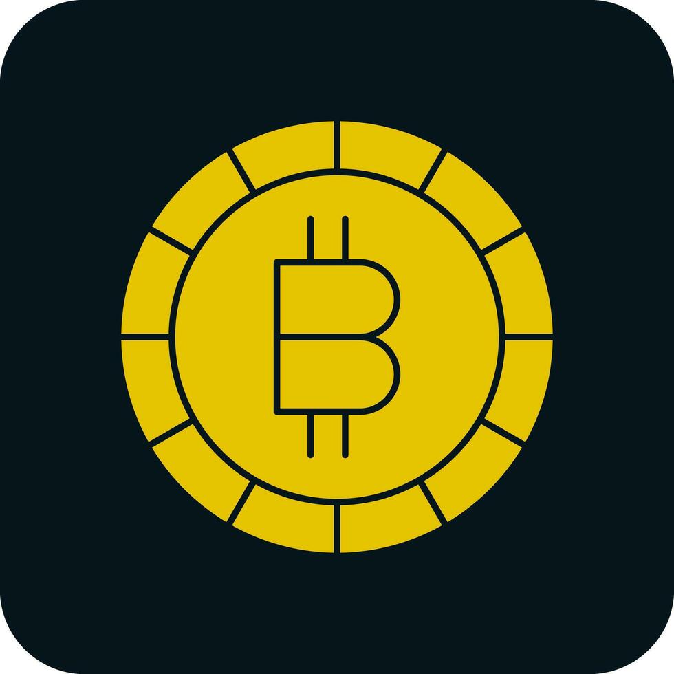 Bitcoin Vector Icon Design