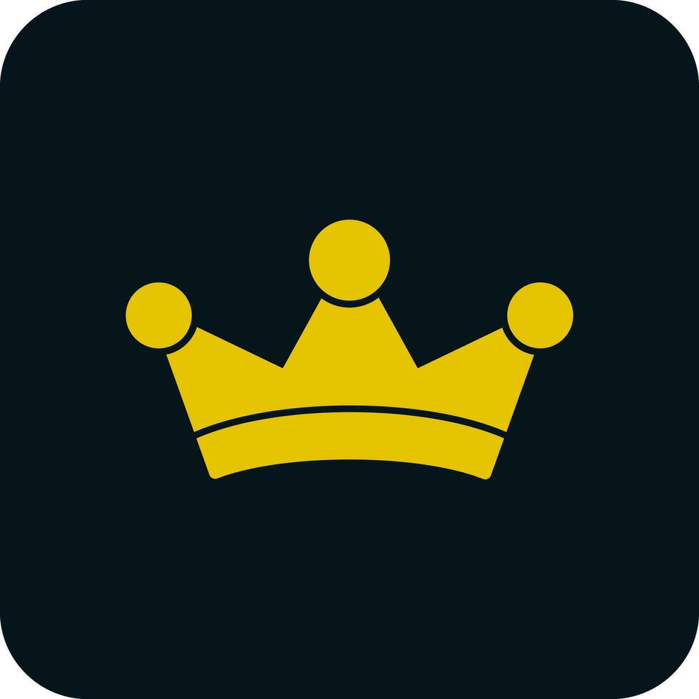 Crown Vector Icon Design