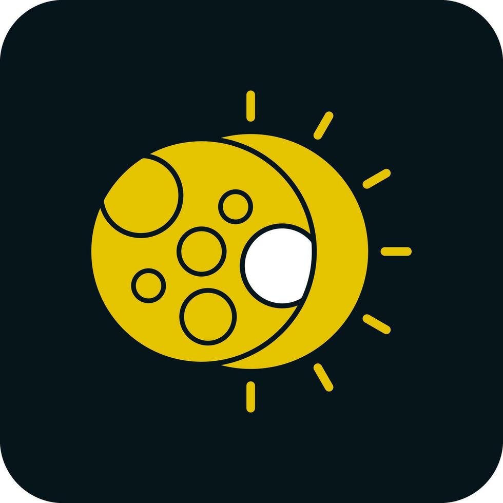 eclipse vector icono diseño