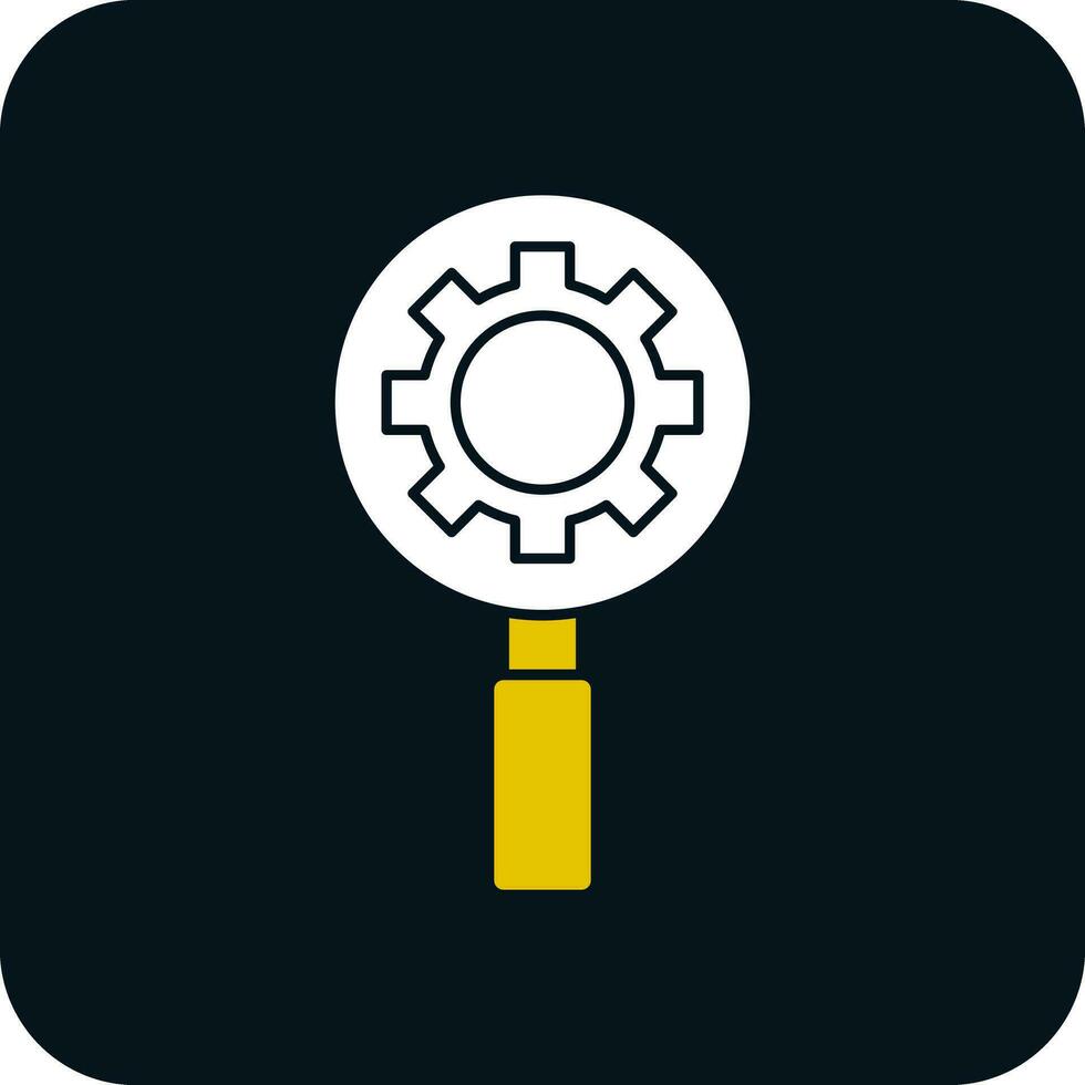 Magnifying glass Vector Icon Design
