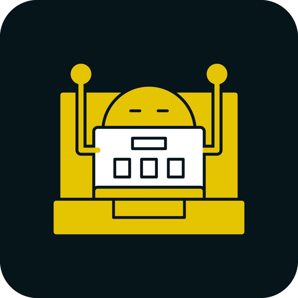 Robot Vector Icon Design