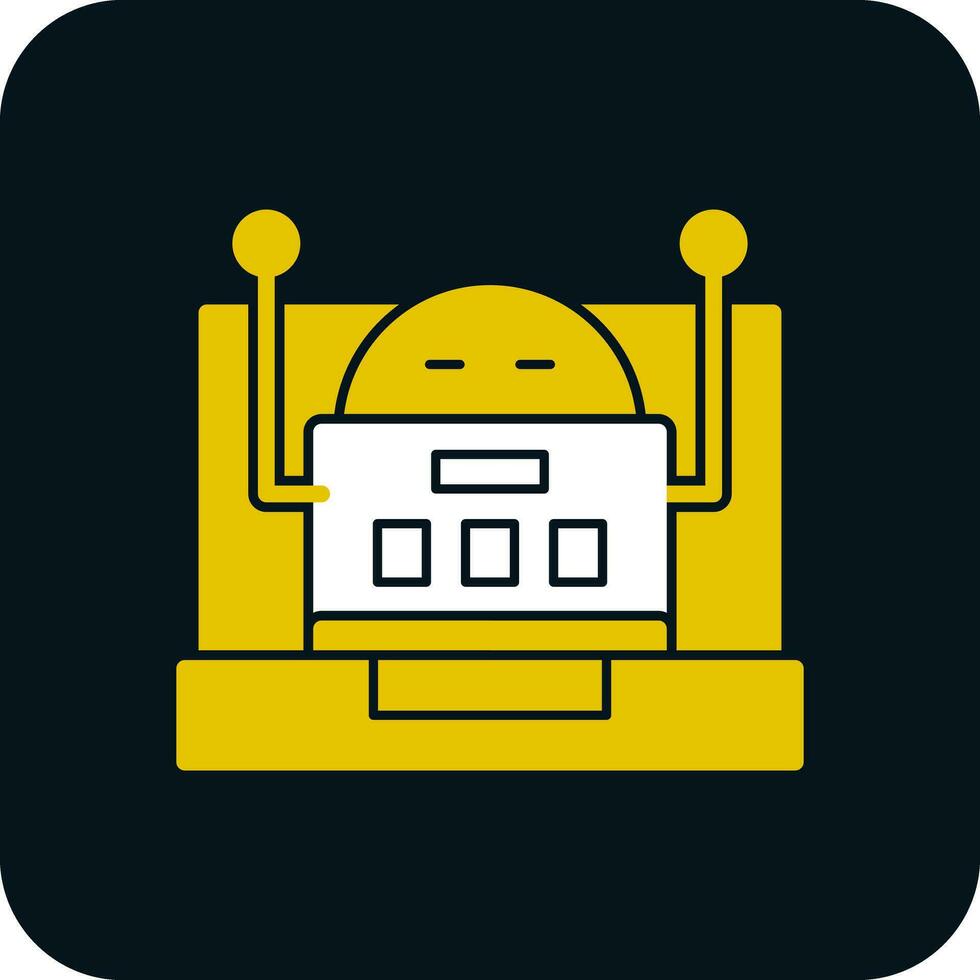 Robot Vector Icon Design