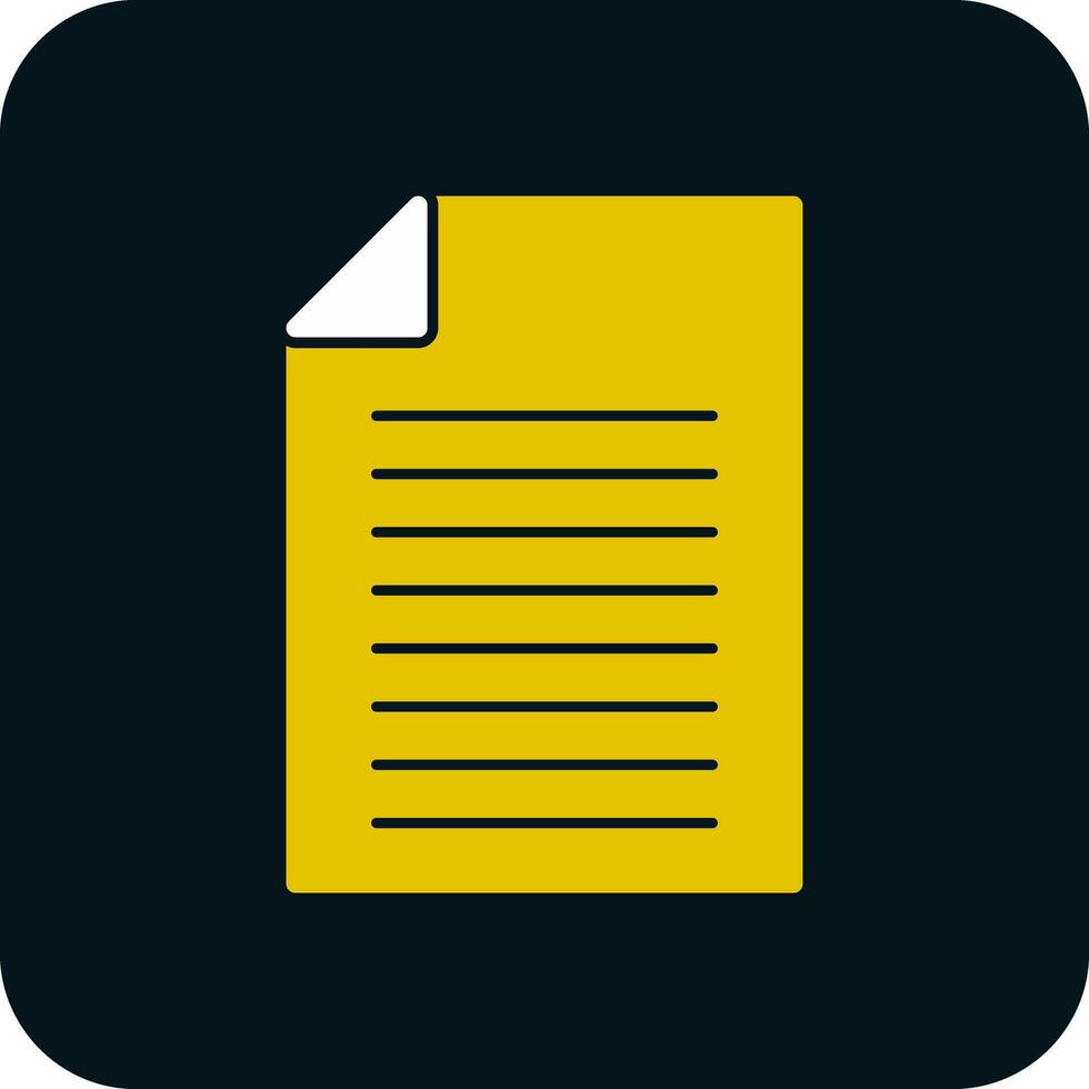 Document Vector Icon Design
