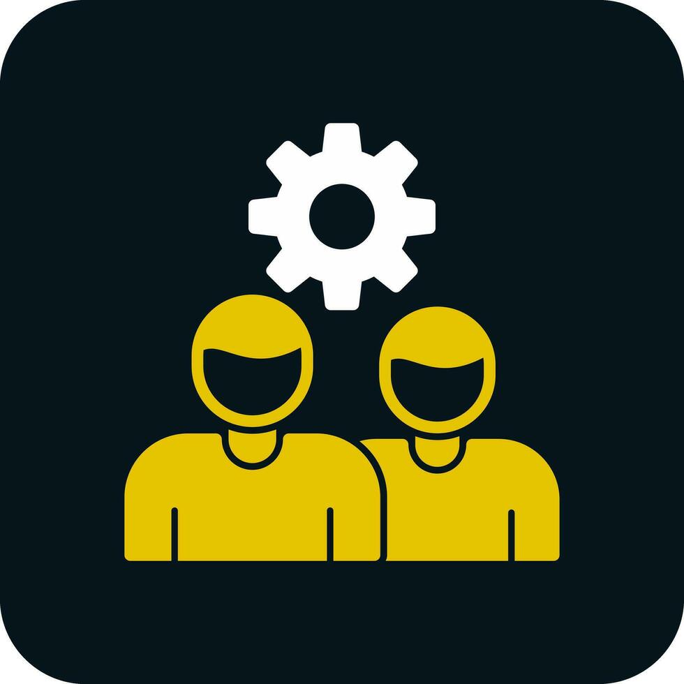 Colleague Vector Icon Design