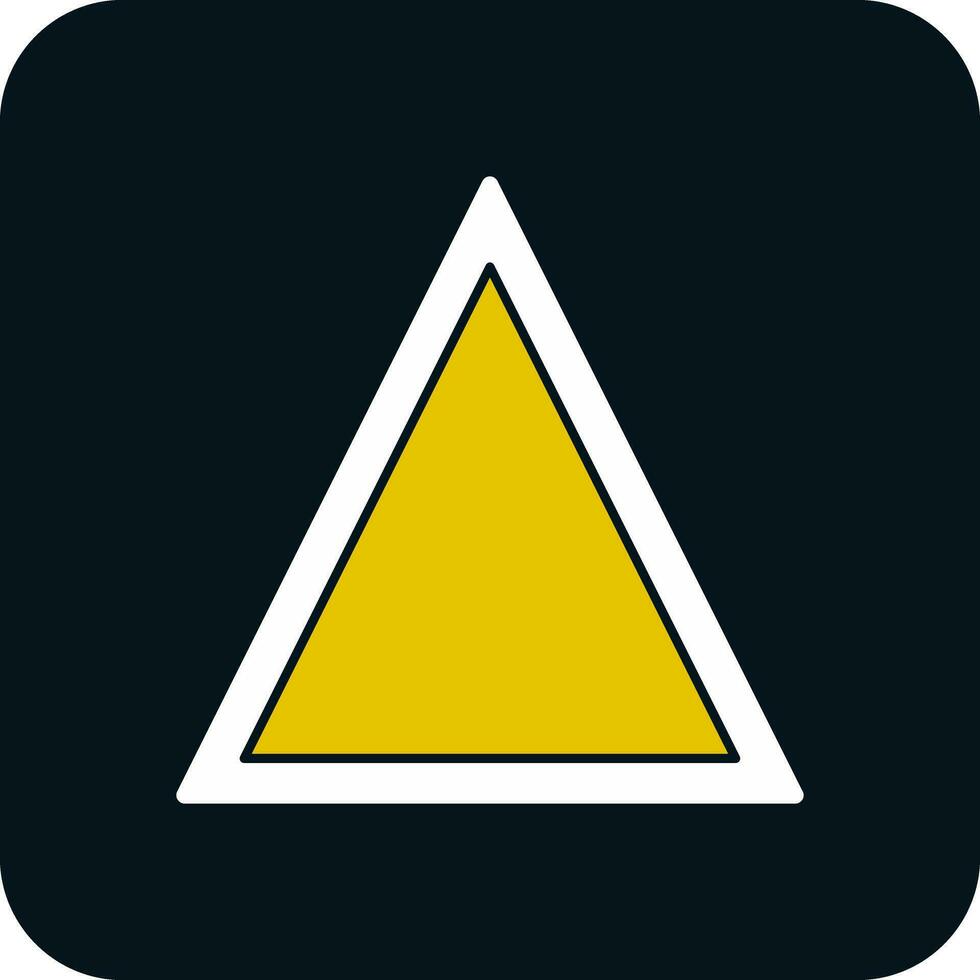 Triangle Vector Icon Design