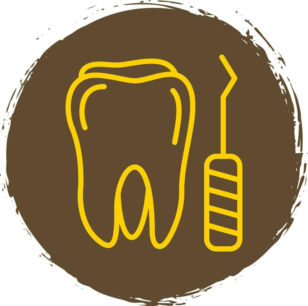 diseño de icono de vector de dentista