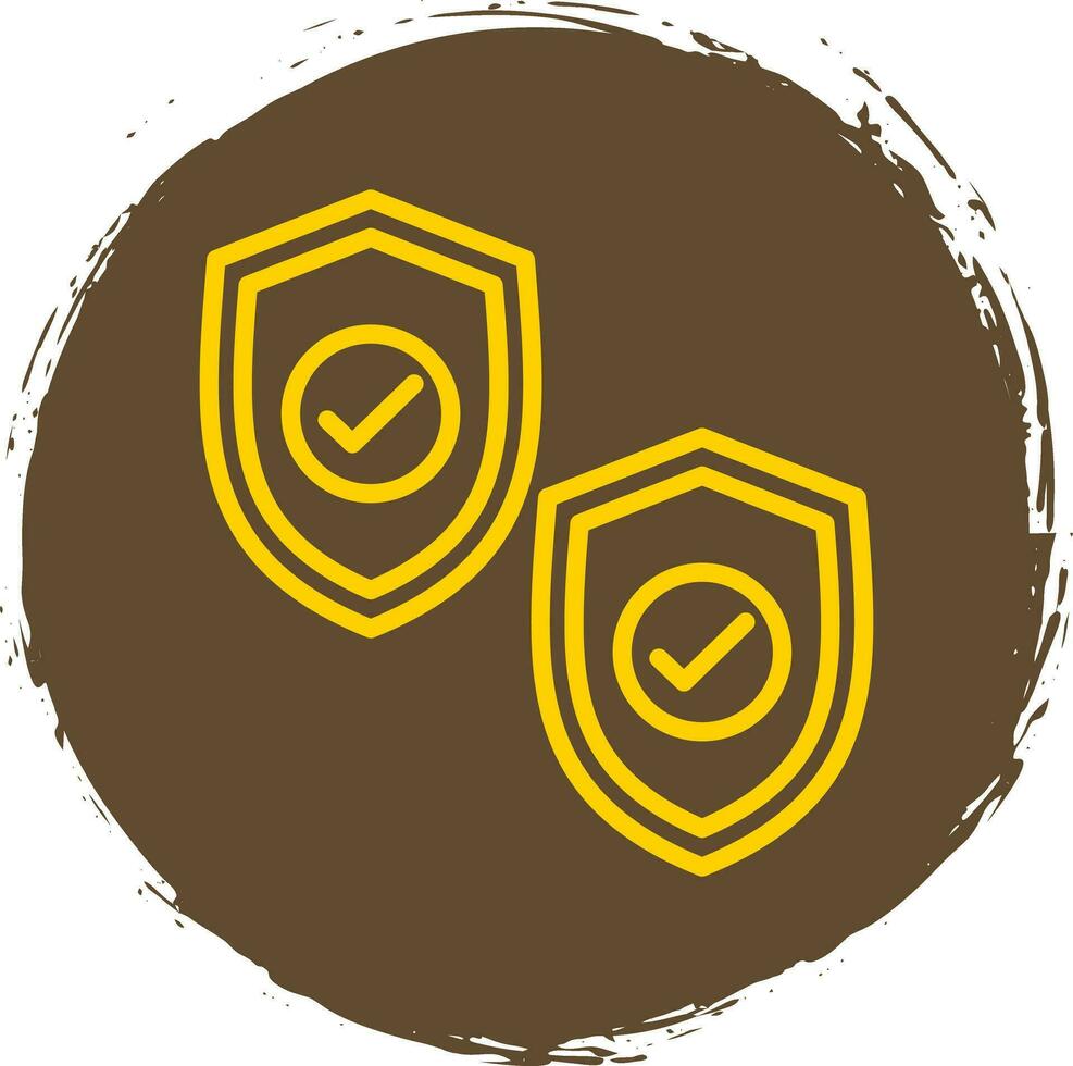 Shields Vector Icon Design