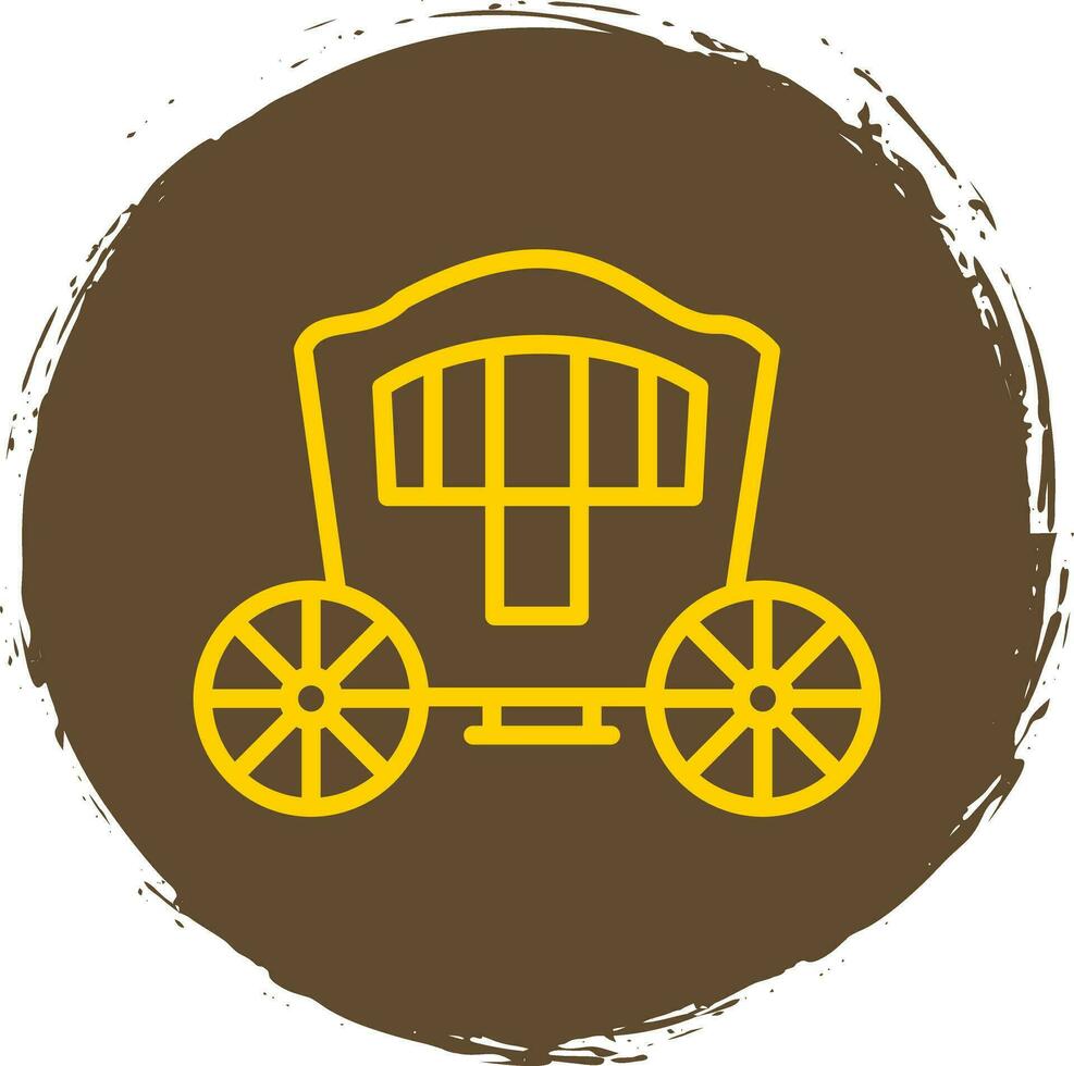 Carriage Vector Icon Design