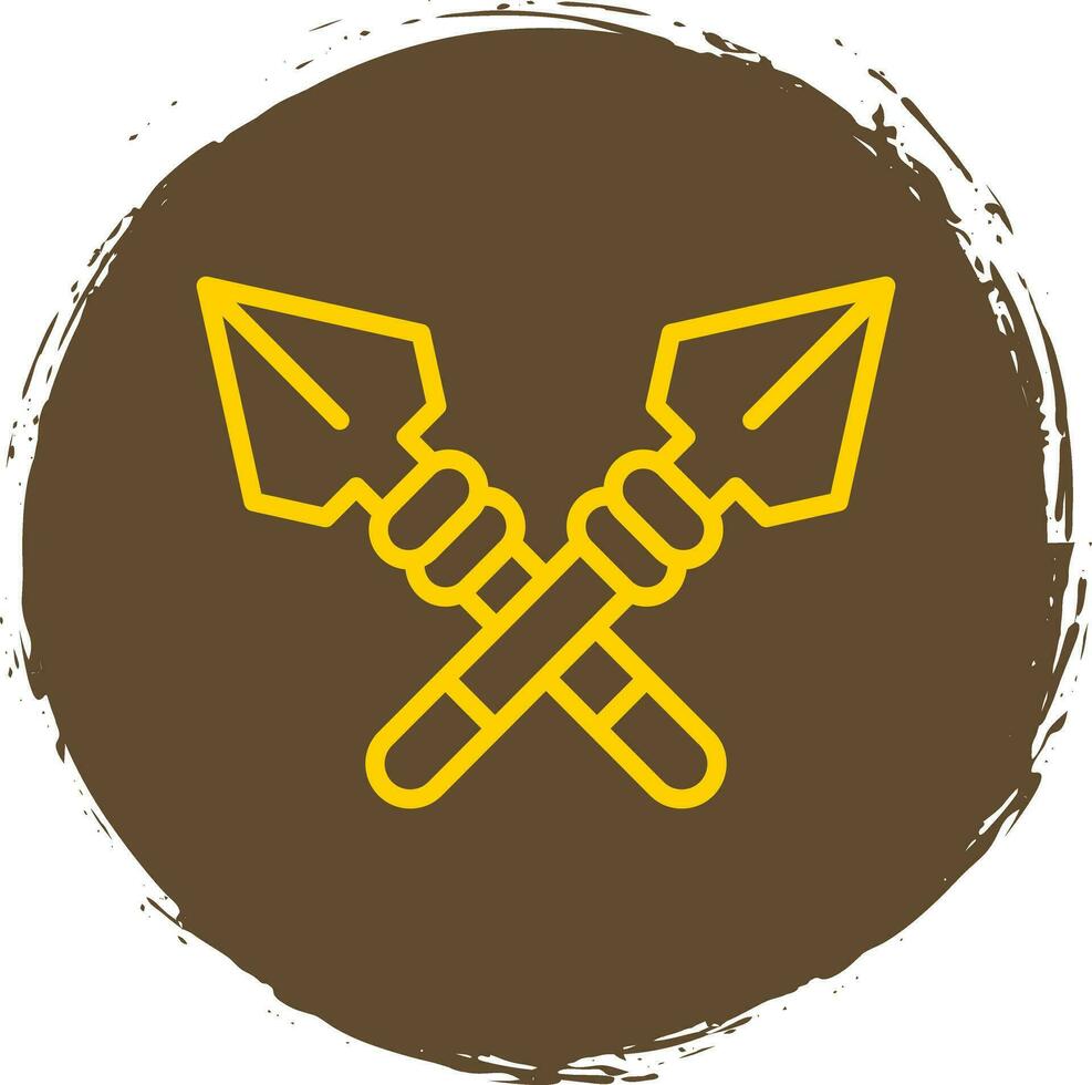 Spear Vector Icon Design