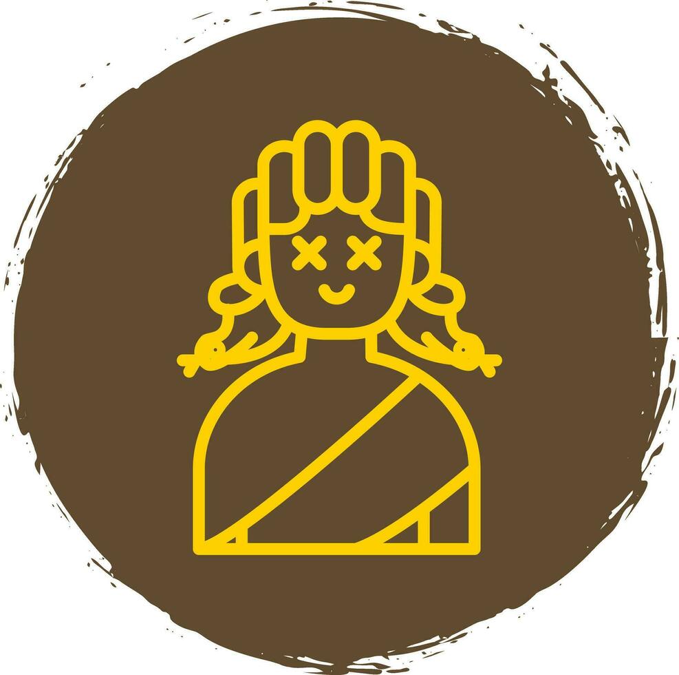 Medusa Vector Icon Design