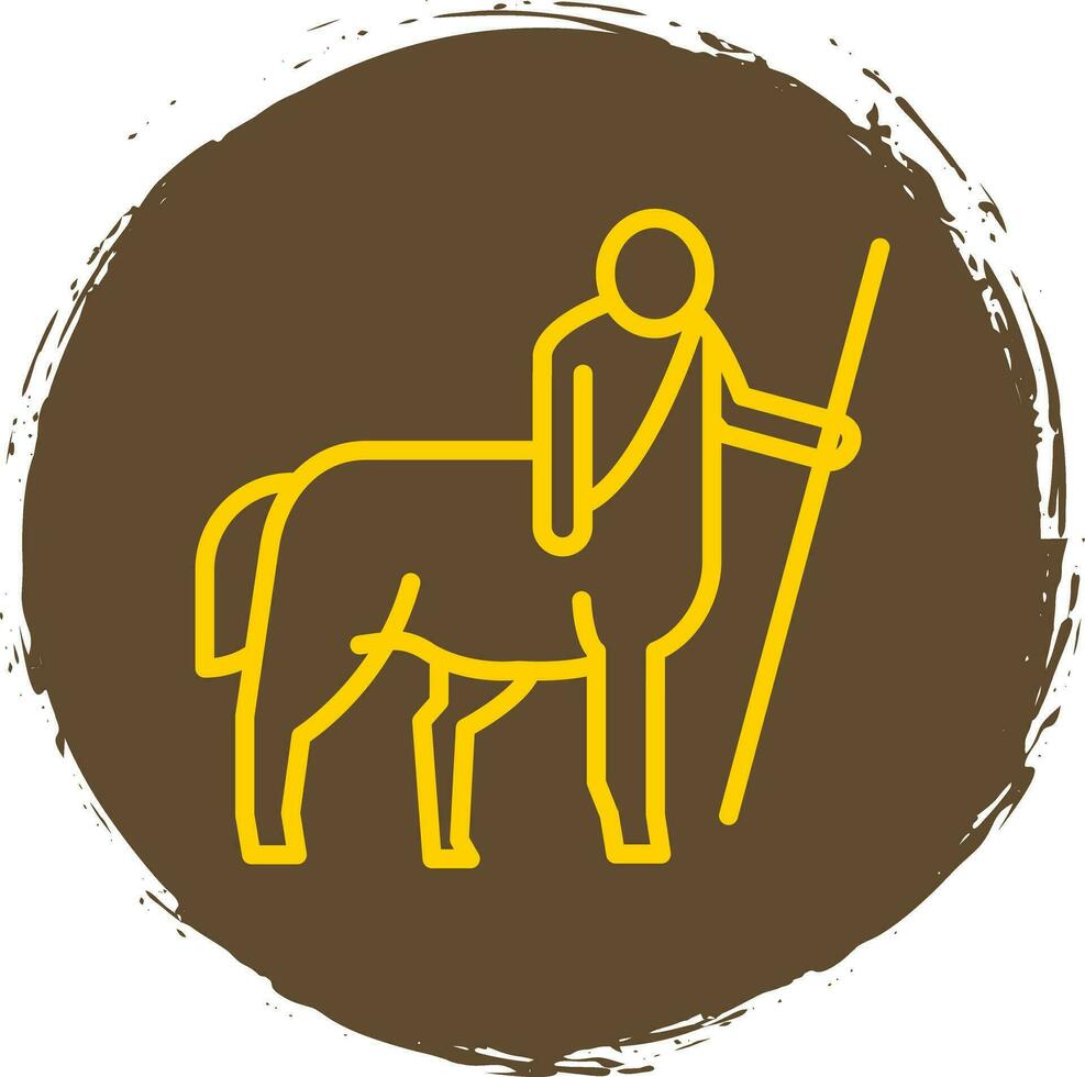 Centaur Vector Icon Design