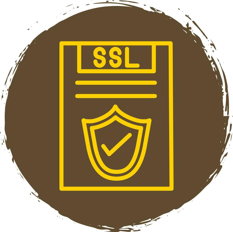 ssl vector icono diseño