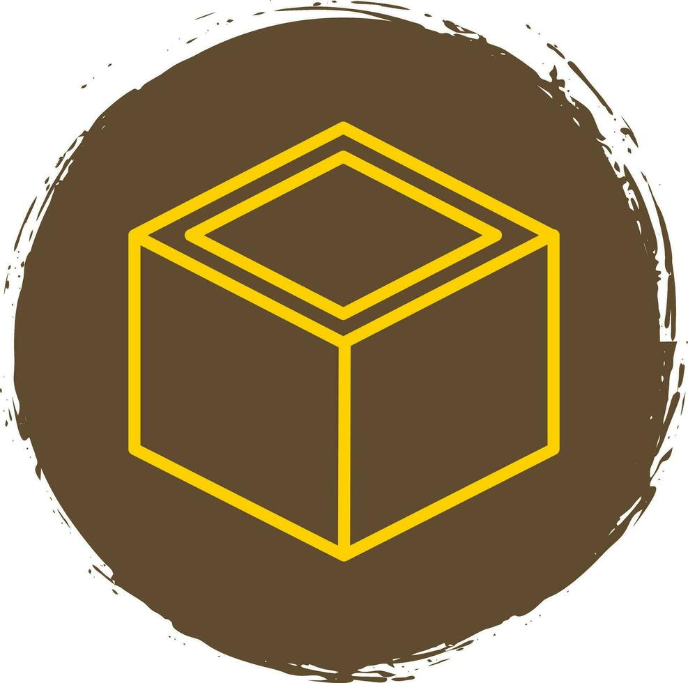 diseño de icono de vector de cubo