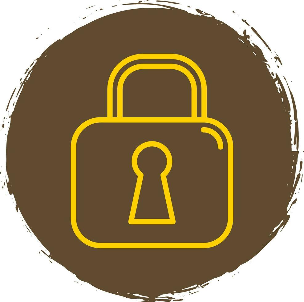 Locked Vector Icon Design