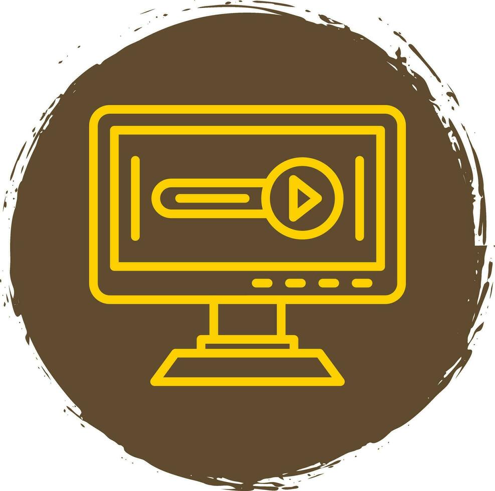 Live stream Vector Icon Design