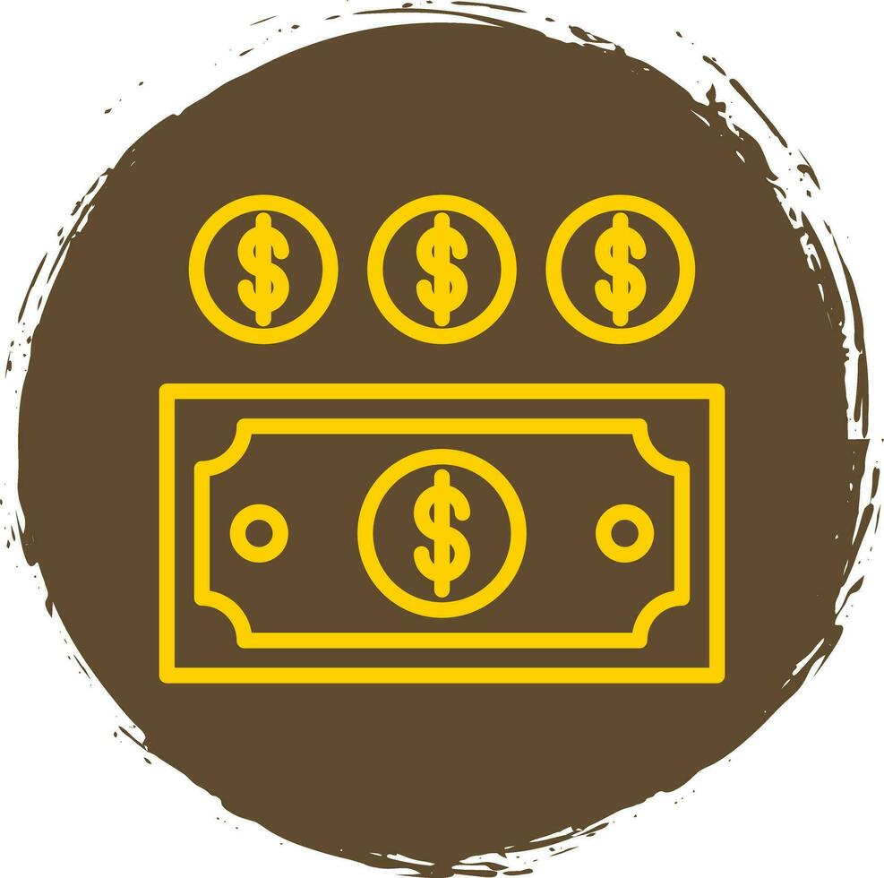 diseño de icono de vector de dinero