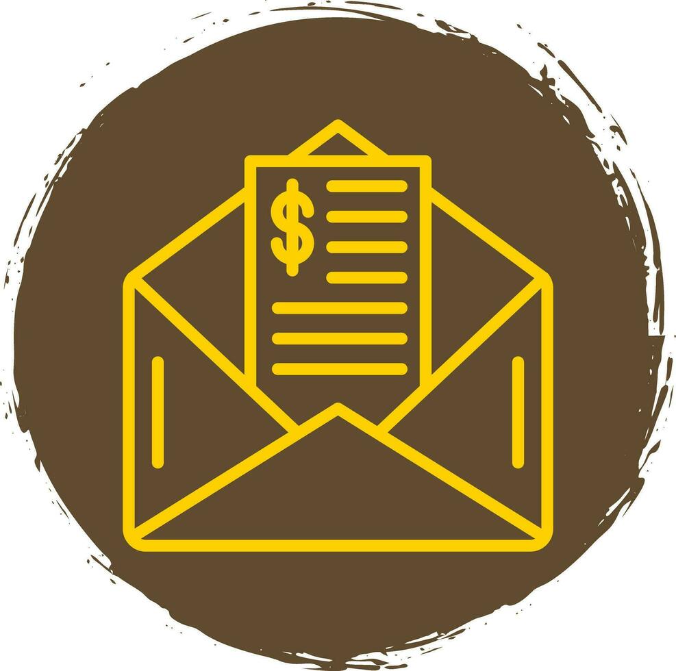 Paycheck Vector Icon Design