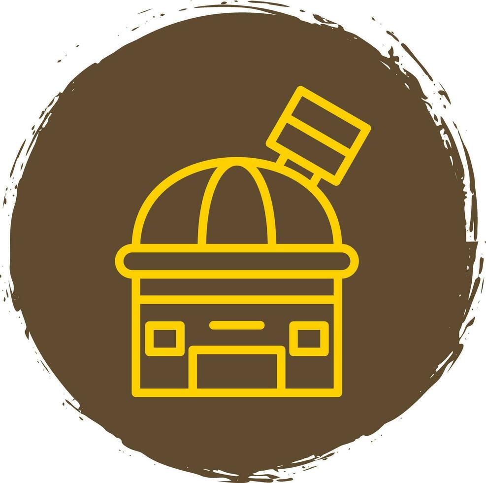 Observatory Vector Icon Design
