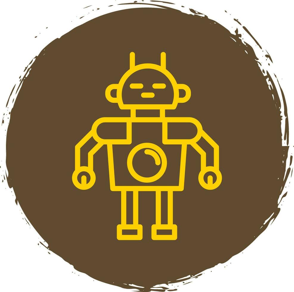 Robot Vector Icon Design