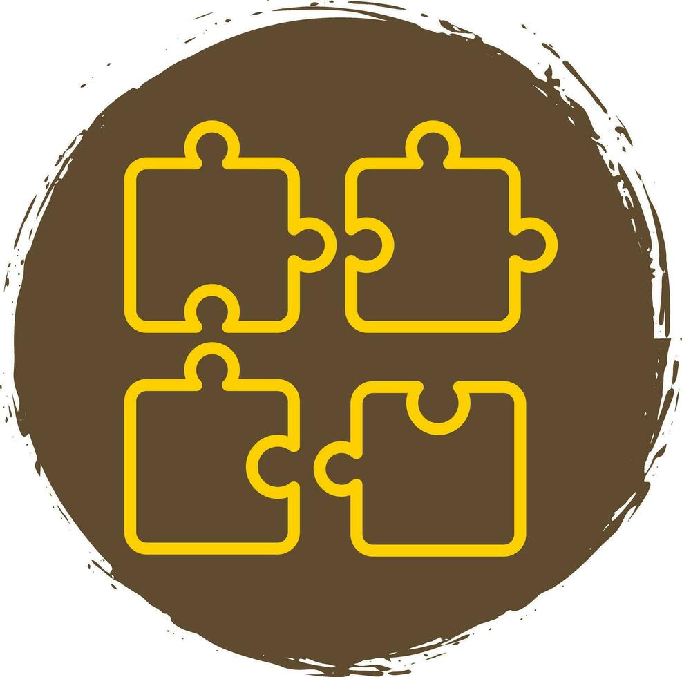 Puzzle Vector Icon Design