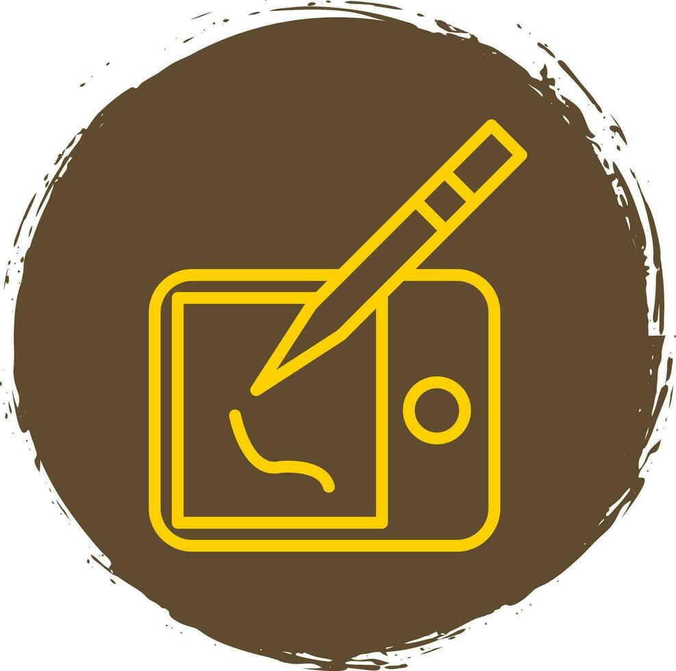 Drawing tablet Vector Icon Design