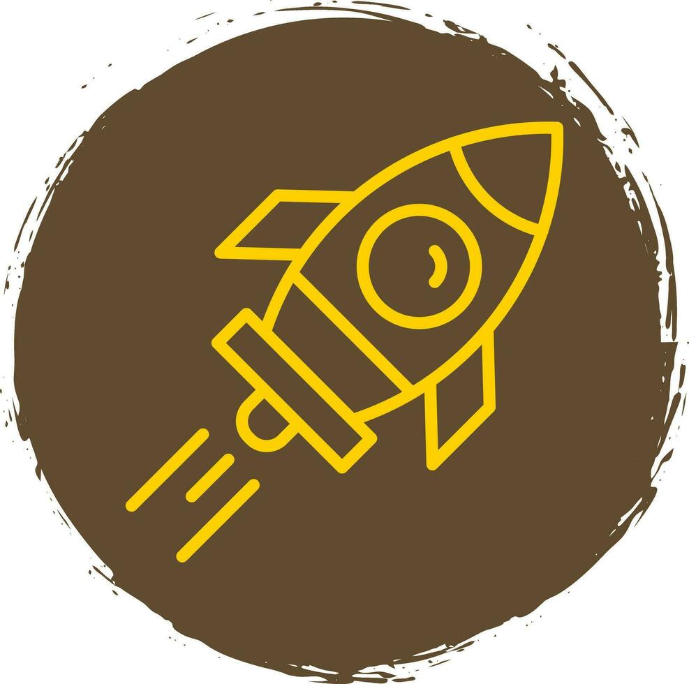 Rocket ship Vector Icon Design