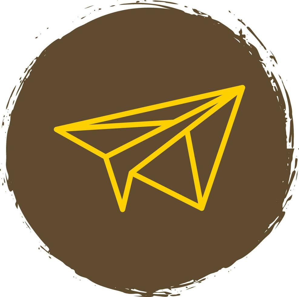 Paper plane Vector Icon Design