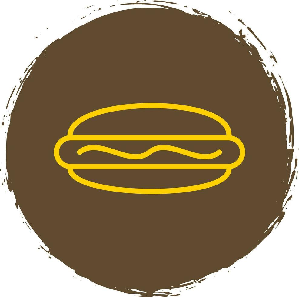 Hot dog Vector Icon Design