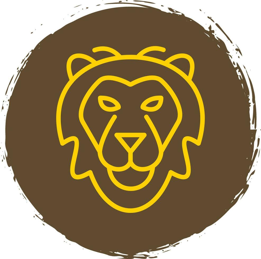 Lion Vector Icon Design