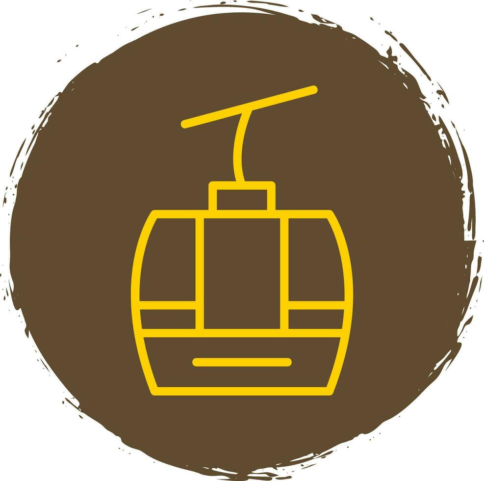 Gondola Vector Icon Design