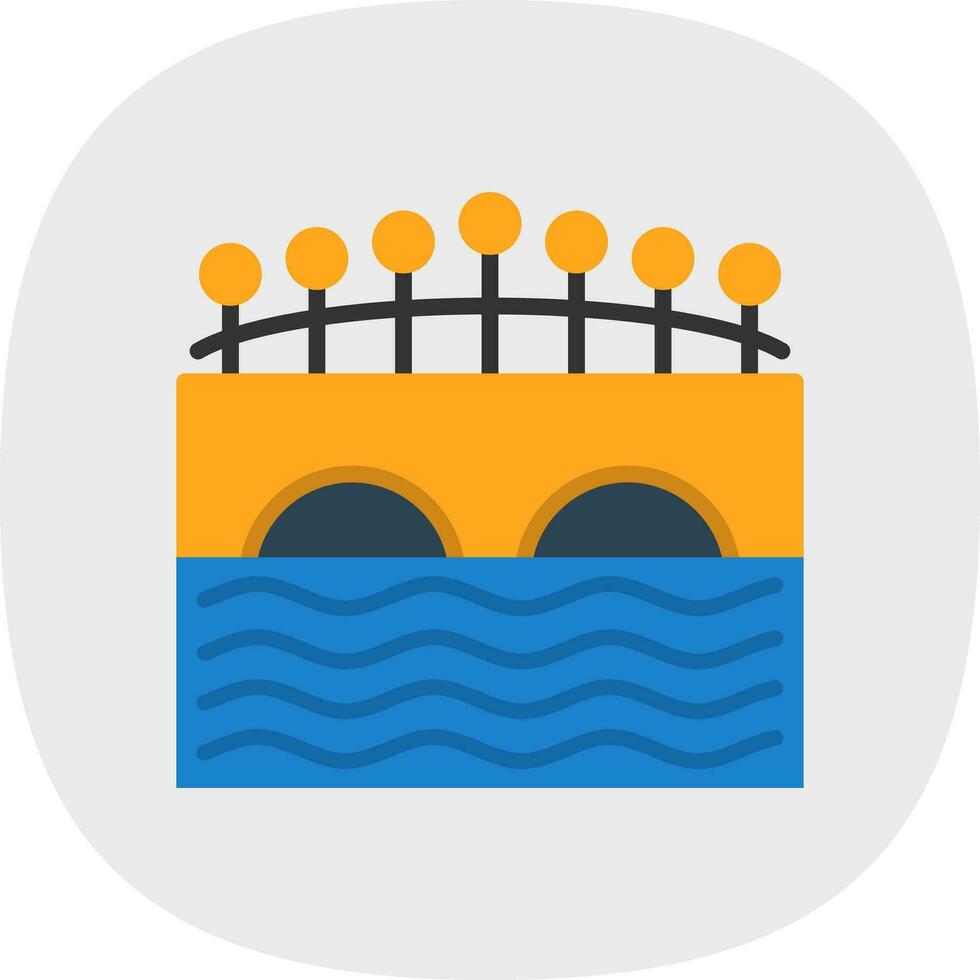 Canal Vector Icon Design