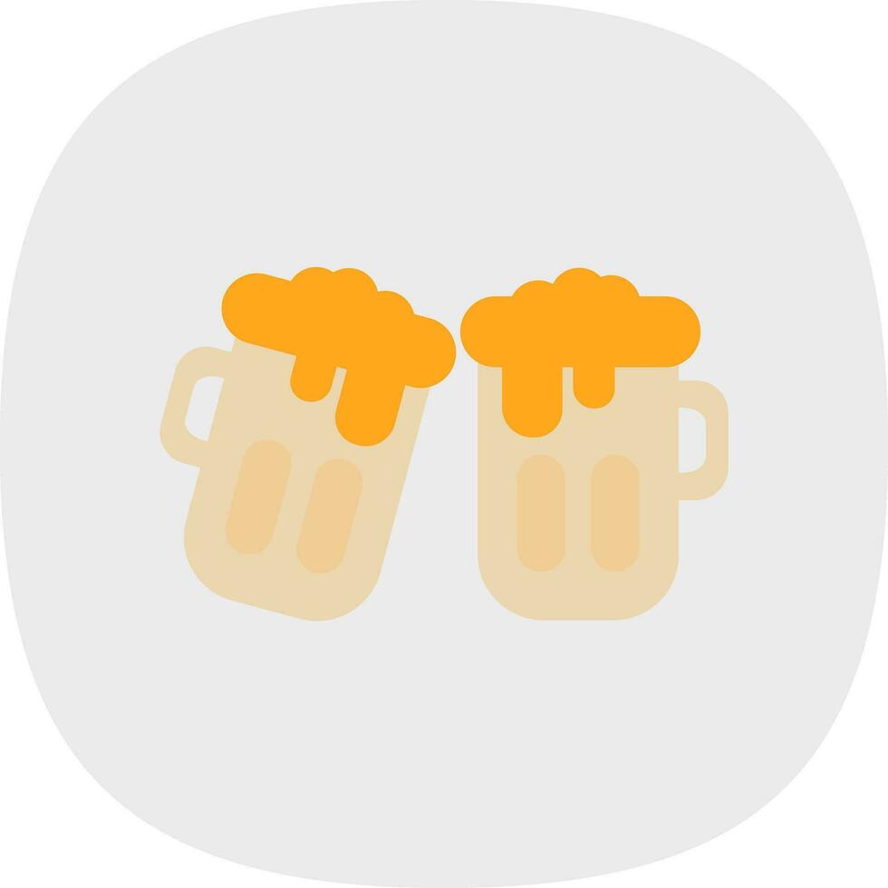 Beer mug Vector Icon Design