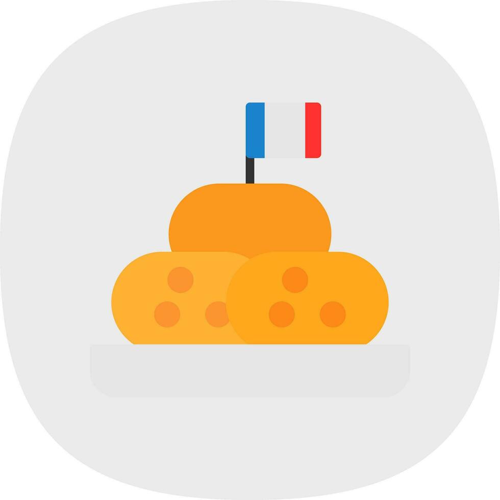 Kroket Vector Icon Design